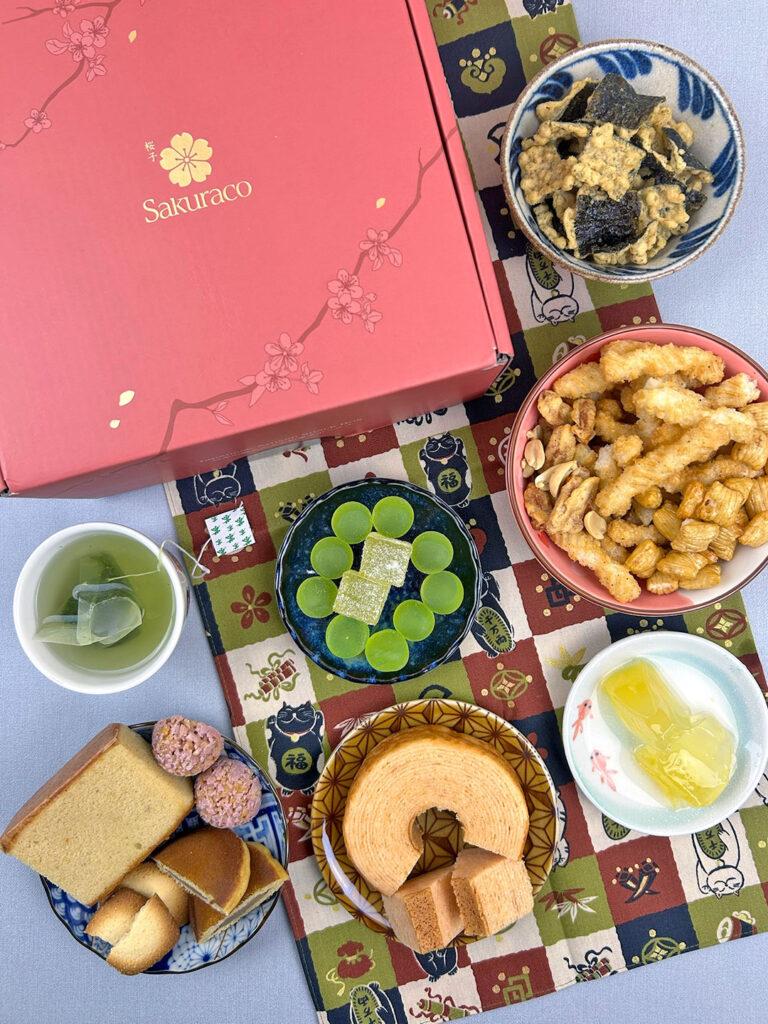 Sakuraco monthly Japanese Artisan Snack Box