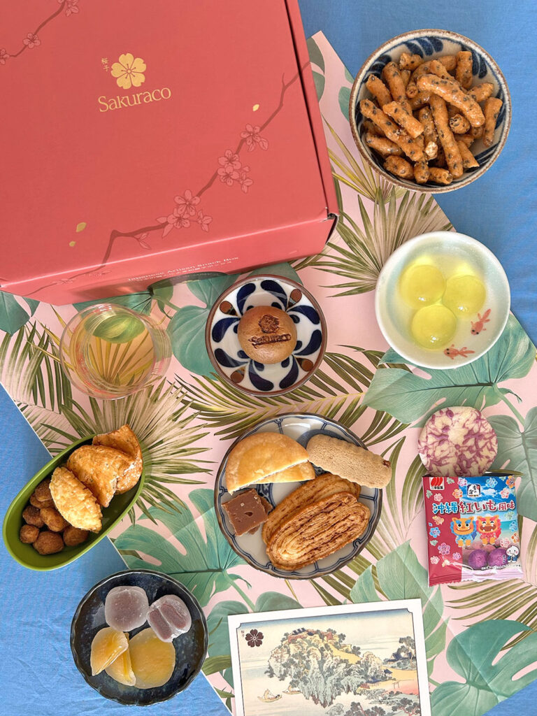Sakuraco monthly Japanese Artisan Snack Box