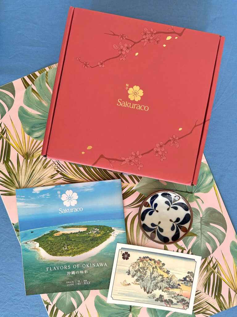 Sakuraco monthly Japanese Artisan Snack Box