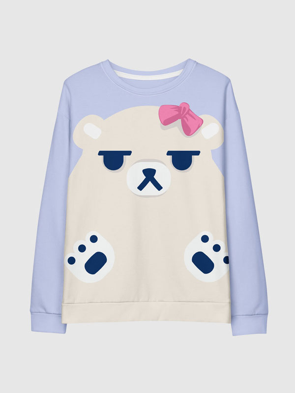 KPop Demon Hunters Mira’s polar bear sweatshirt