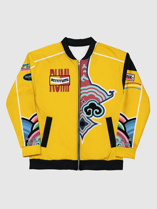 KPop Demon Hunters Rumi’s yellow jacket