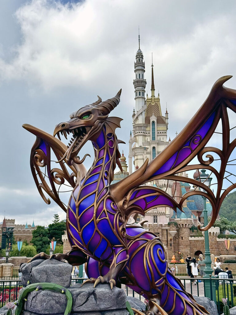 Hong Kong Disneyland at Halloween
