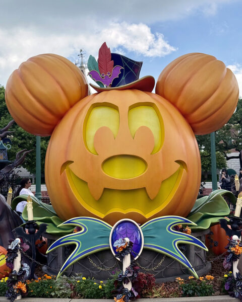 Hong Kong Disneyland at Halloween