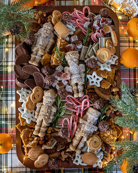 Nutcracker dessert board