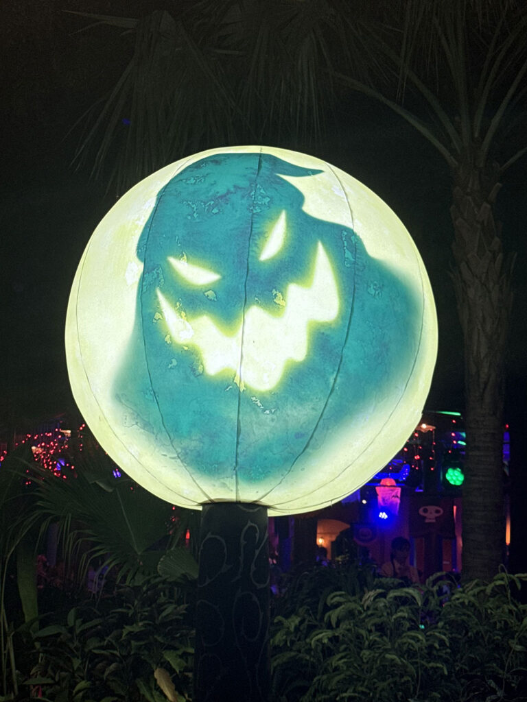 Hong Kong Disneyland at Halloween