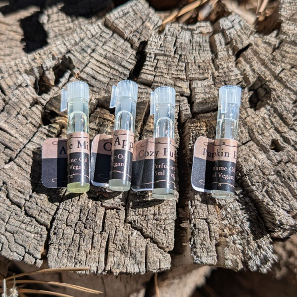 Apples & Pumpkins perfume oil sampler set