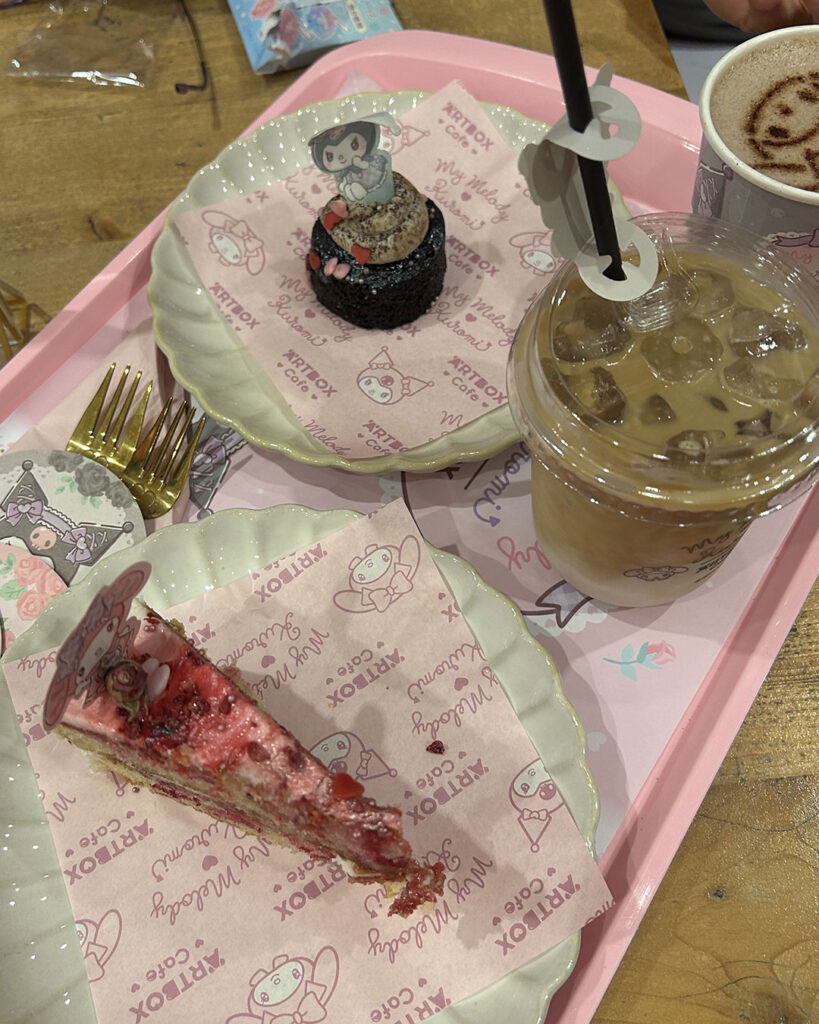 My Melody & Kuromi Tea Shop at ARTBOX Cafe