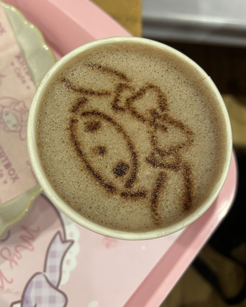 My Melody & Kuromi Tea Shop at ARTBOX Cafe