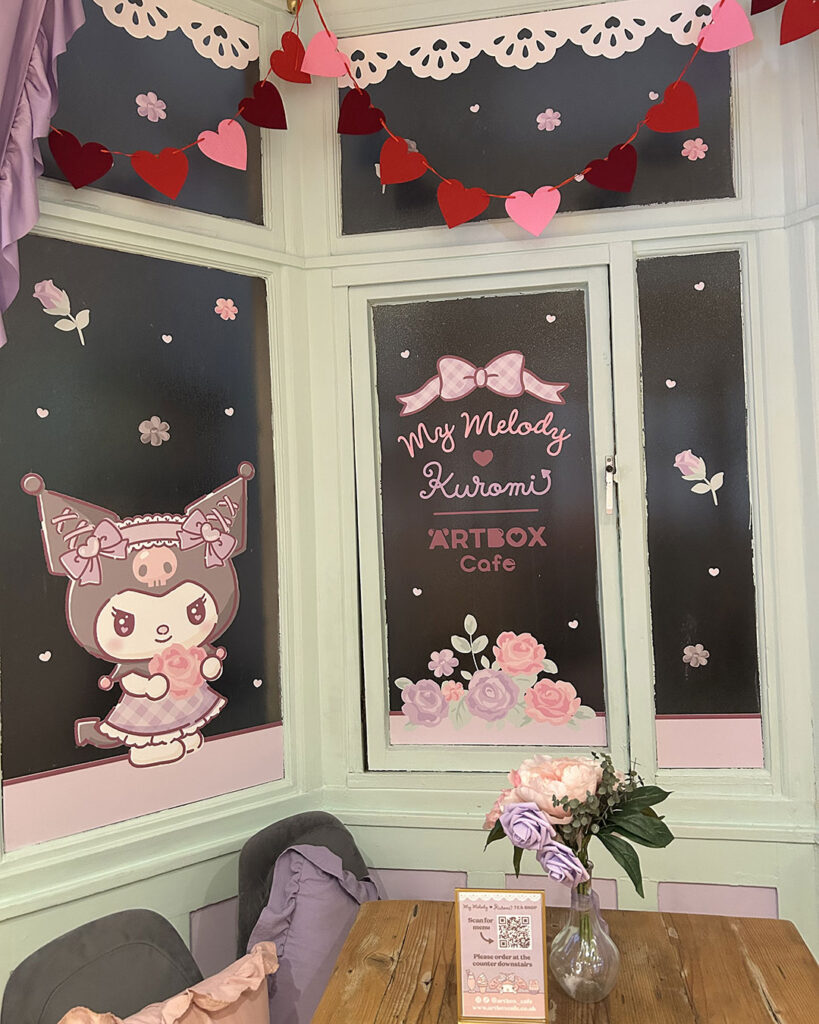 My Melody & Kuromi Tea Shop at ARTBOX Cafe
