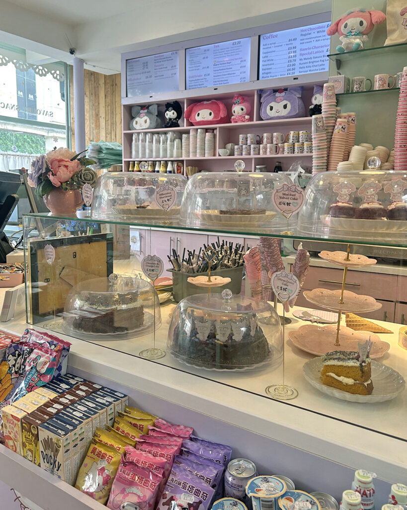 My Melody & Kuromi Tea Shop at ARTBOX Cafe