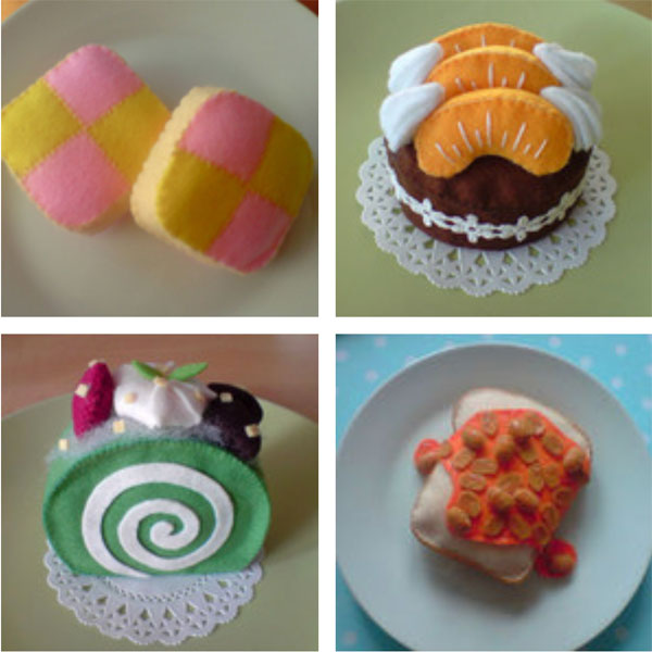 Pipinopolis Felt Food