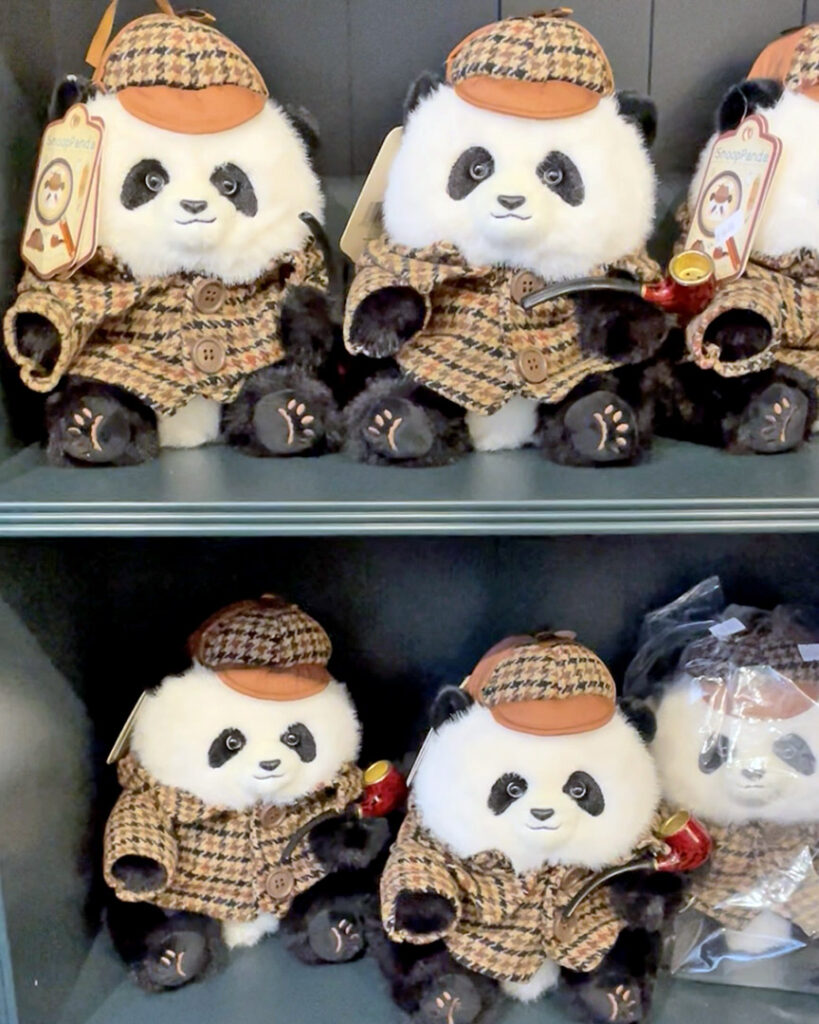 Rua Rua Panda pop up shop in London