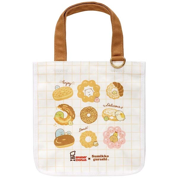 Sumikko Gurashi x Mister Donut bag