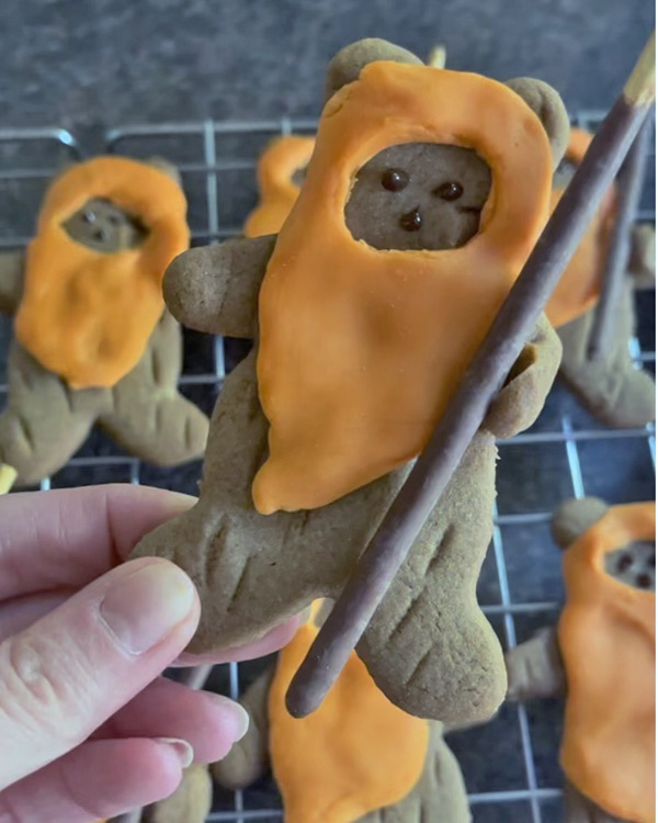 Ewok cookies