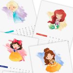 2017 Cute Calendar Printables - Super Cute Kawaii!!