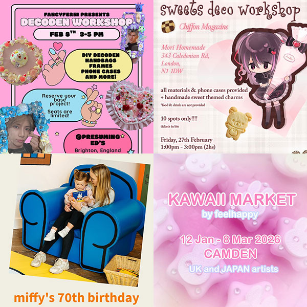 Upcoming Kawaii Events in the UK