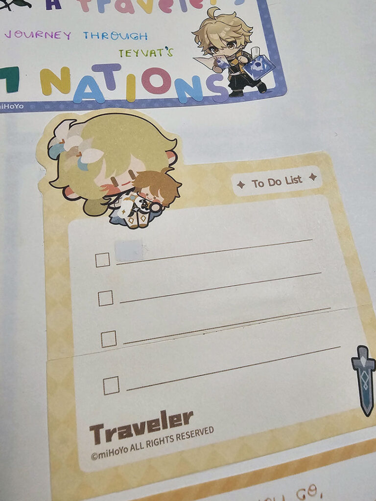 covering up journaling mistakes with correction tape