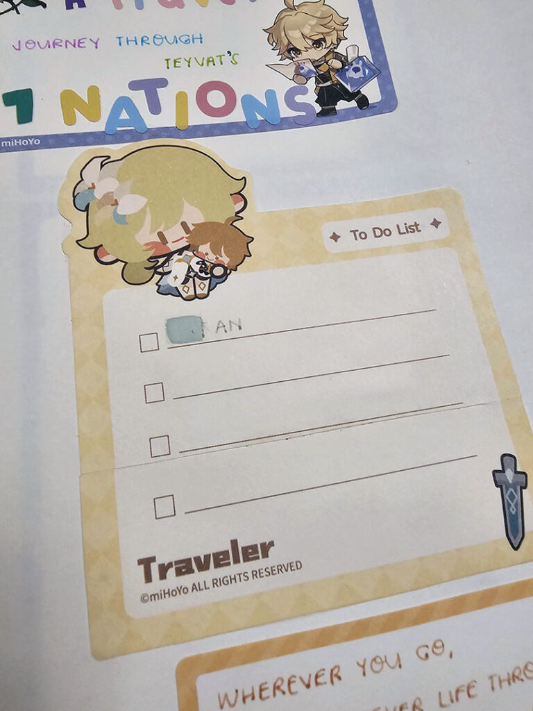 covering up journaling mistakes with correction tape