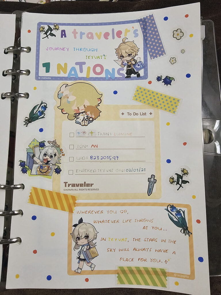 covering up journaling mistakes with correction tape