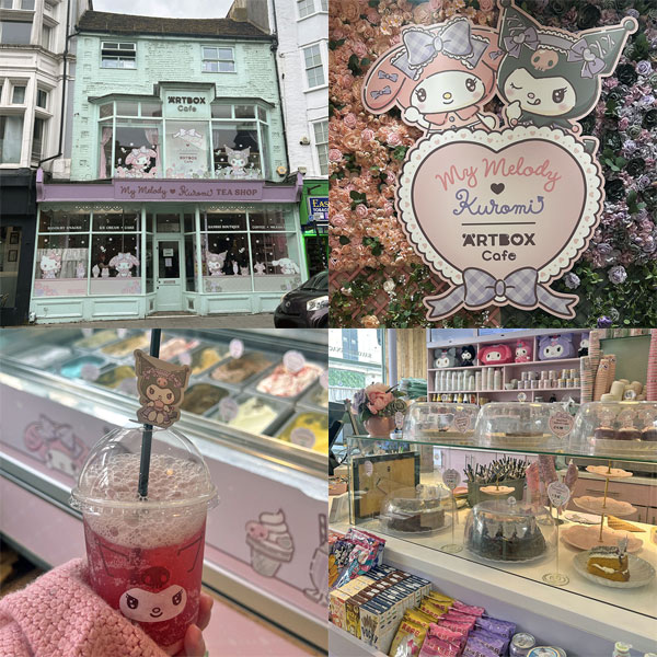 Visiting the My Melody & Kuromi Tea Shop at ARTBOX Cafe