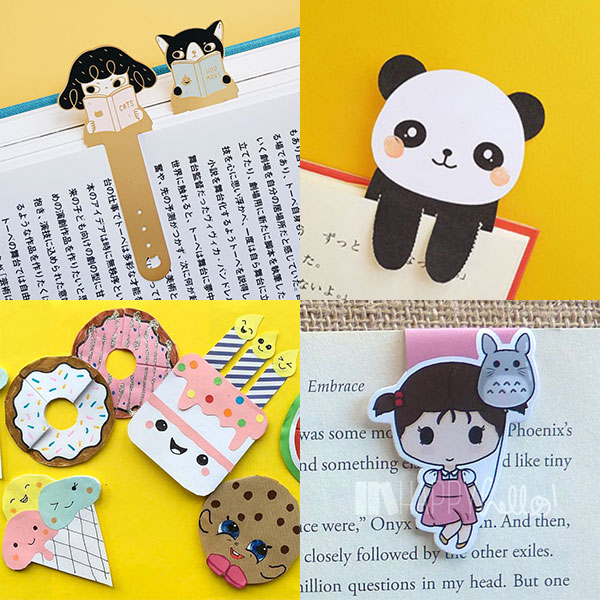 Kawaii Bookmarks To Buy or DIY - Super Cute Kawaii!!