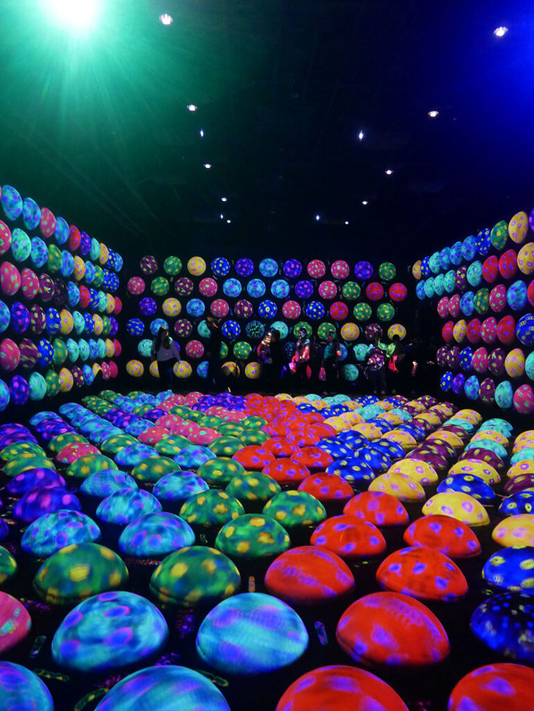 teamLab Biovortex in Kyoto, Japan