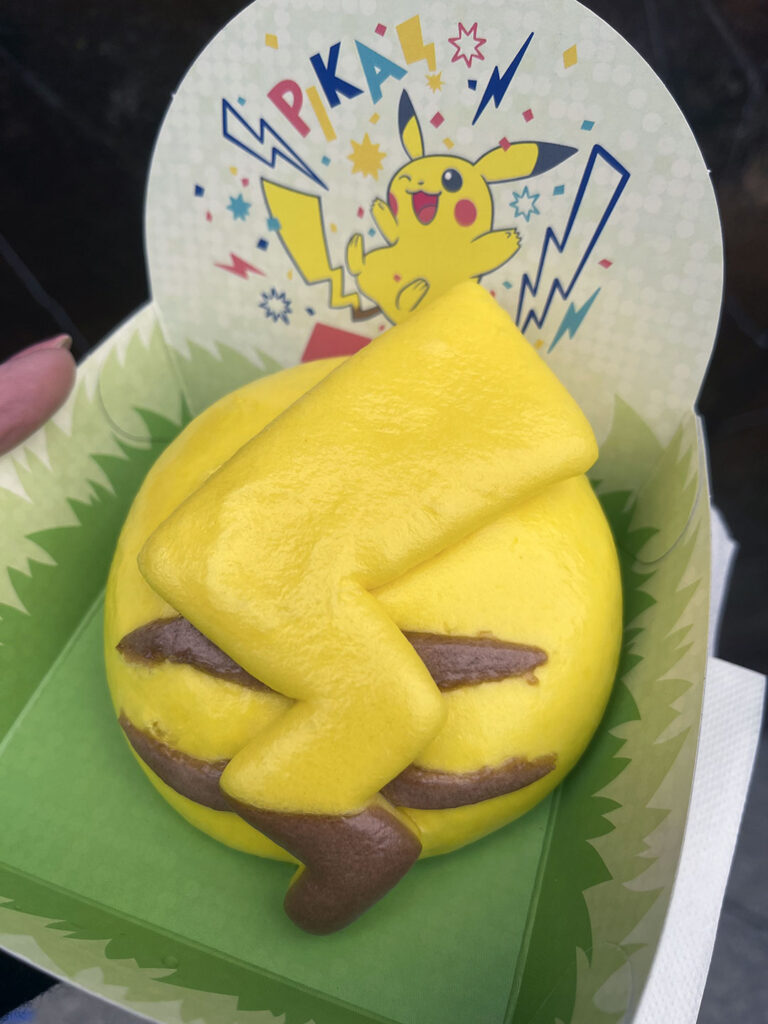 Pokemon bun at Universal Studios Japan