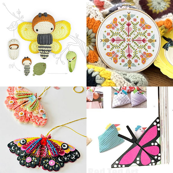 Cute Butterfly & Moth Crafts