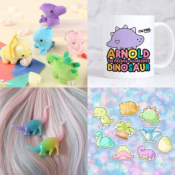 Kawaii Dinosaurs To Buy & DIY
