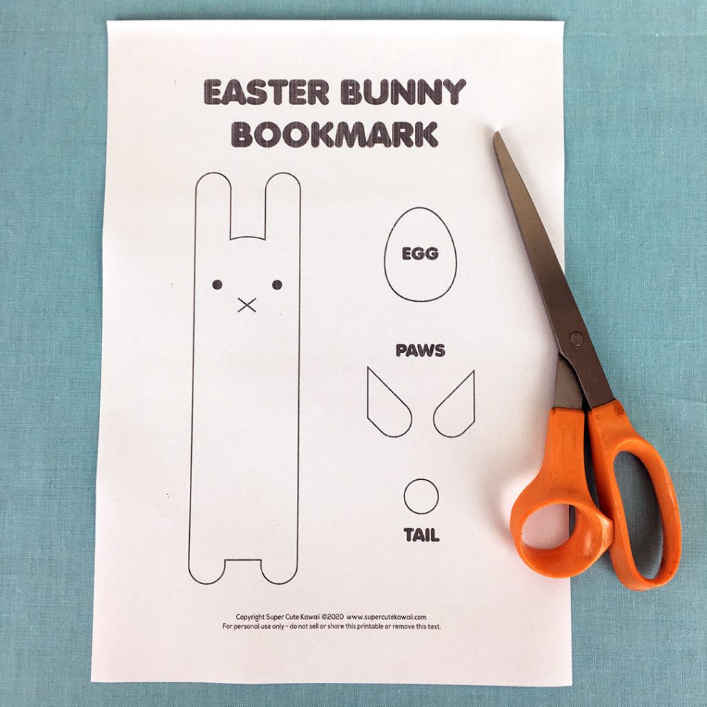Easter Bunny Bookmarks DIY Tutorial Super Cute Kawaii!!