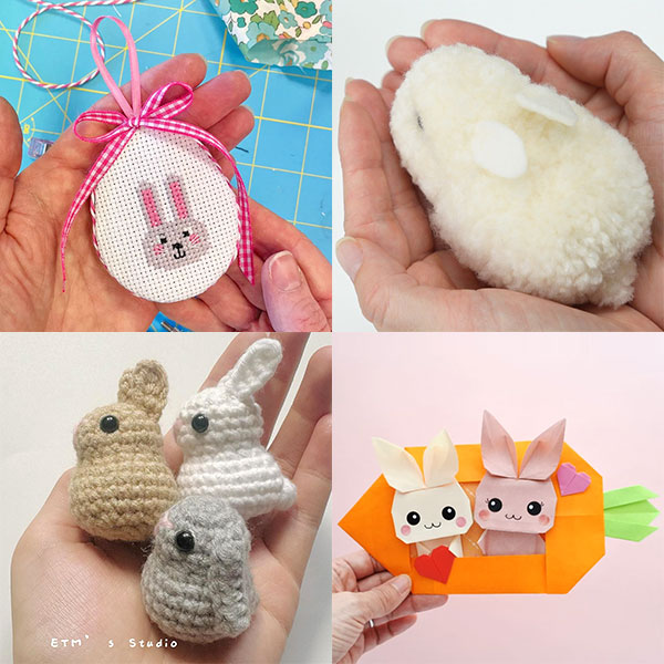 Free Kawaii Easter Bunny Crafts