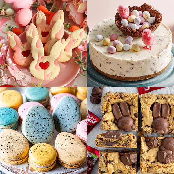 Easter Recipes with Bunnies & Eggs