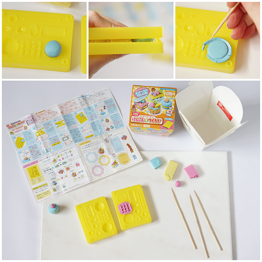 Let's Make Erasers Kit Review Super Cute Kawaii!!