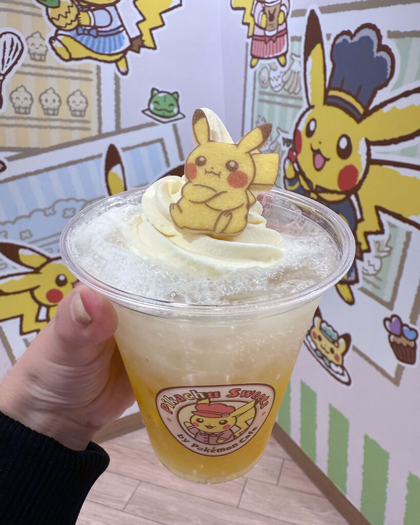 Pikachu Sweets by Pokemon Cafe in Tokyo