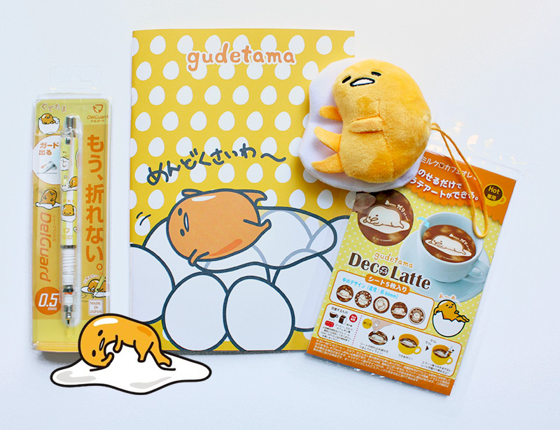 Marimo Marshmallow Gudetama Pudding Review Super Cute Kawaii!!