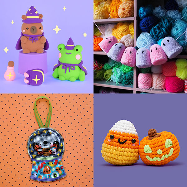 Kawaii Halloween Craft Kits