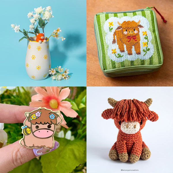 Kawaii Highland Cows to Buy & DIY