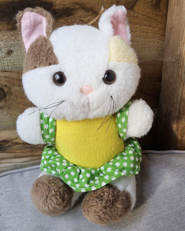 vintage cat plush