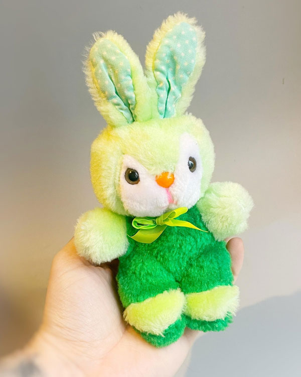 vintage bunny plush