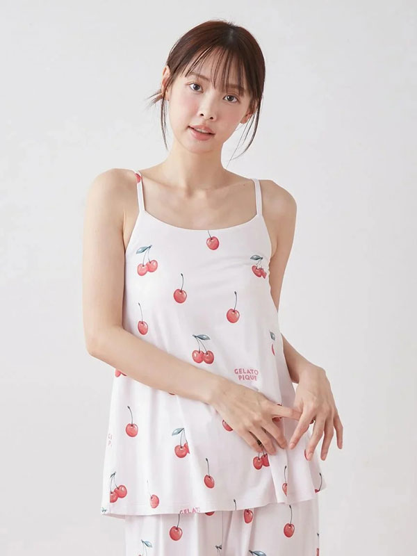 cherry pyjamas set