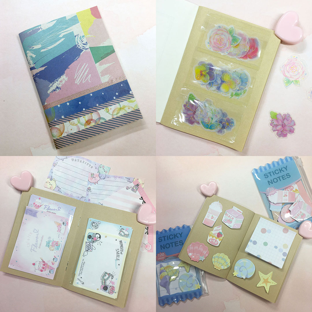 On-the-Go Stationery Storage Journal Tutorial