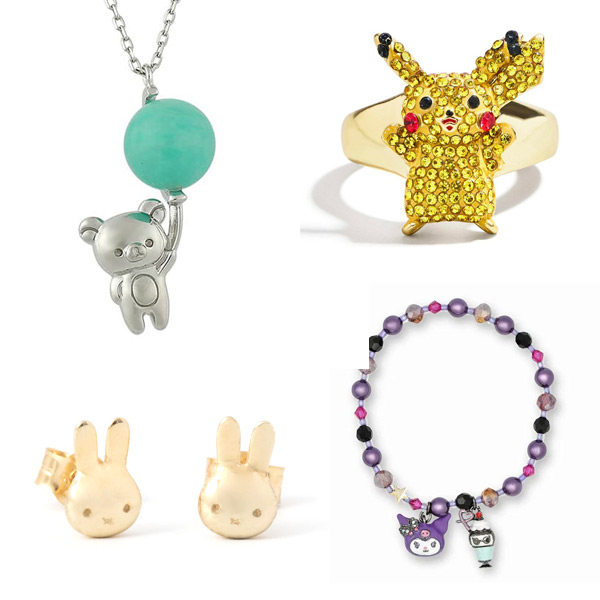 Everyday Jewellery with Kawaii Characters