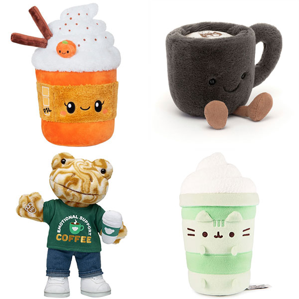 Cute & Cozy Drinks Plushies