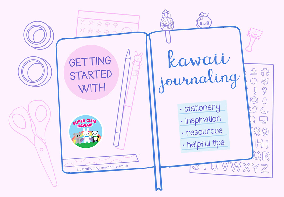 Getting Started With Kawaii Journaling - Super Cute Kawaii!!