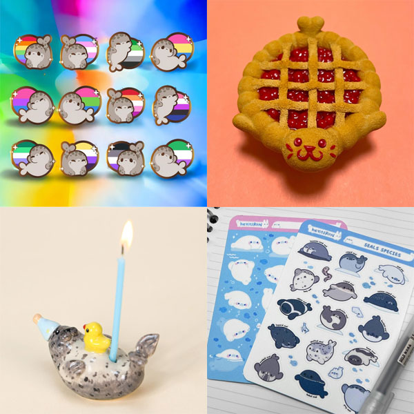 Kawaii Seals Stationery & Shopping Picks