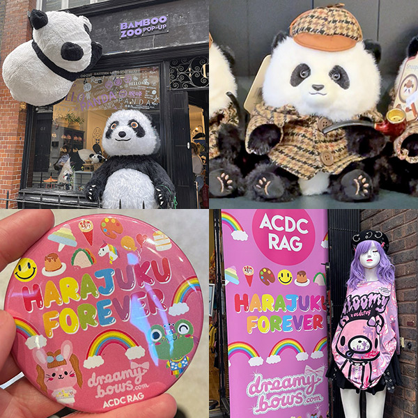 Kawaii London Popup Shops with Rua Rua Panda & ACDC RAG