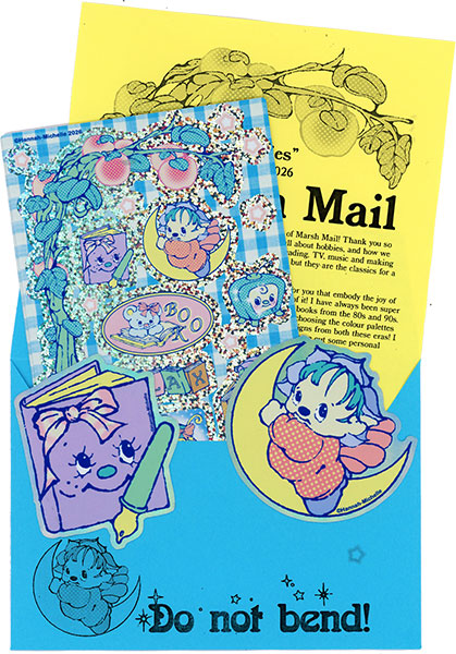 Marsh Mail kawaii snail mail club