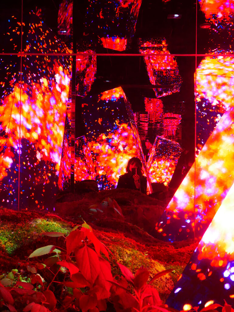 teamLab Biovortex in Kyoto, Japan