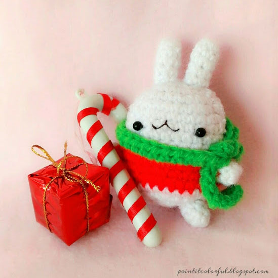 Christmas Crochet Patterns - molang bunny