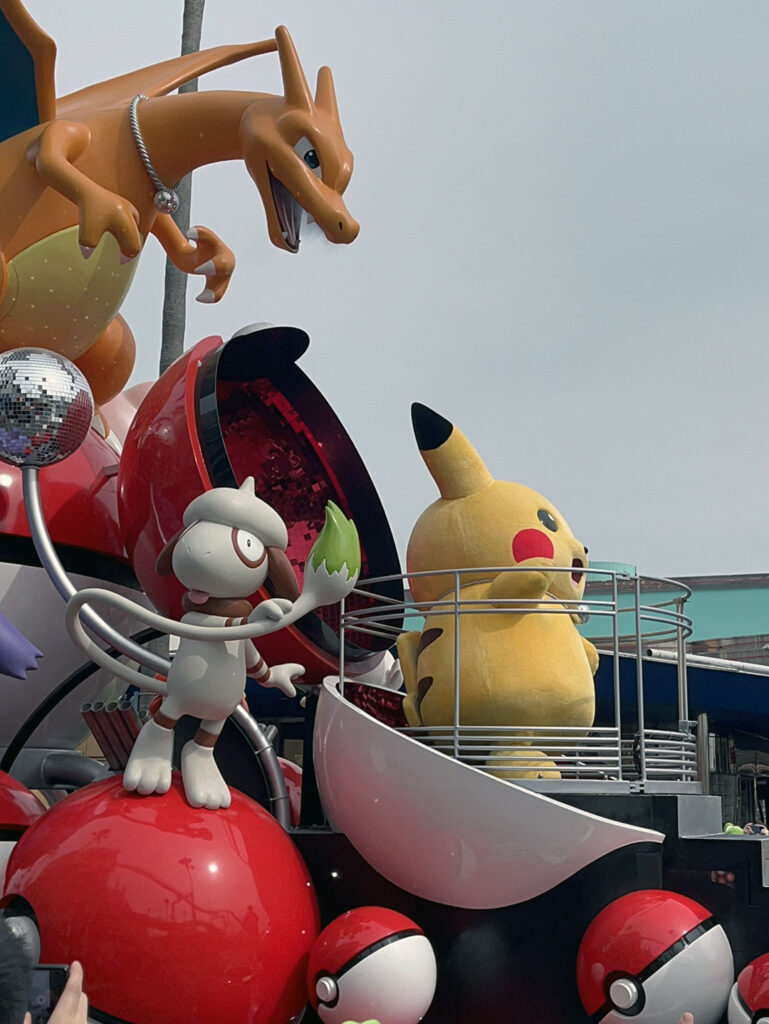 Pokemon parade at Universal Studios Japan